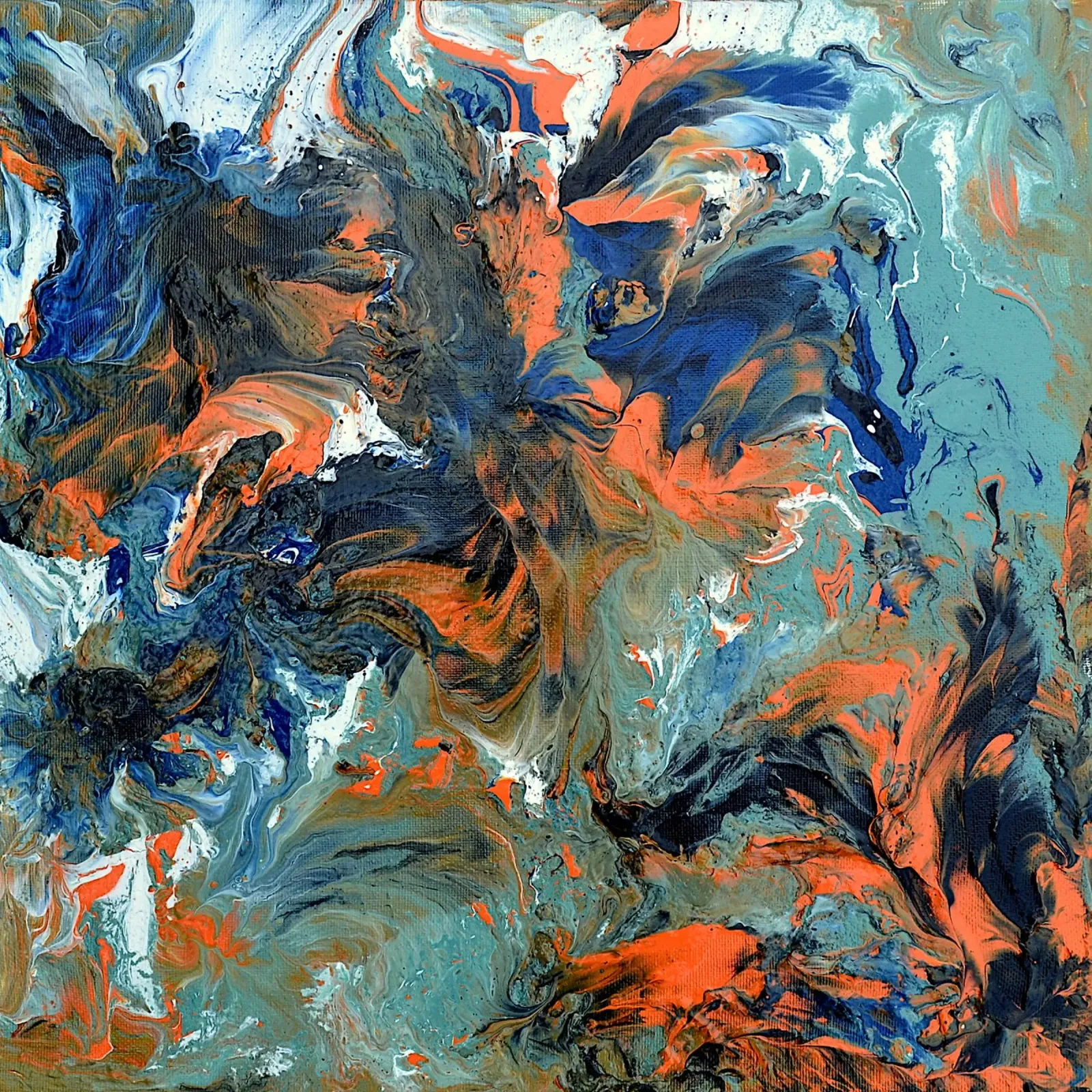FLUIDITY plexiglass da Thierry Vobmann Abstract painting