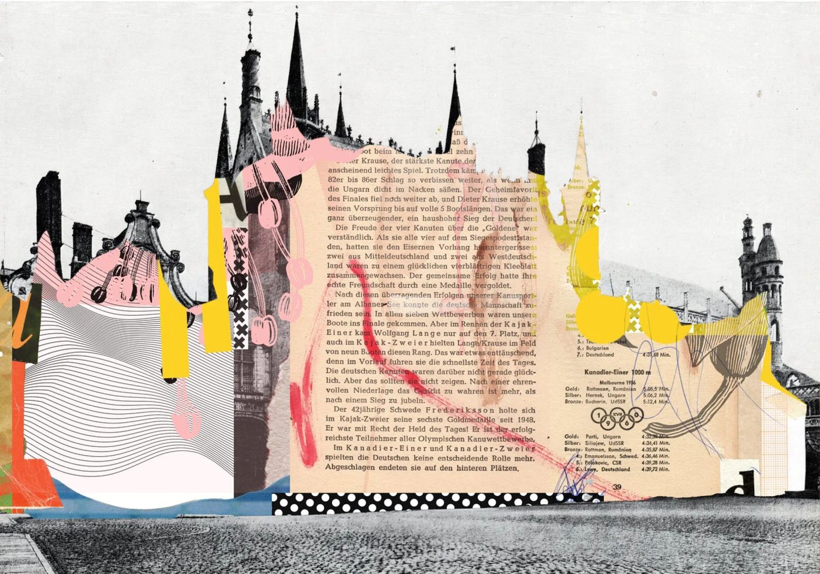 the abstract house dream · neugestaltung finale poster de Marko Köppe