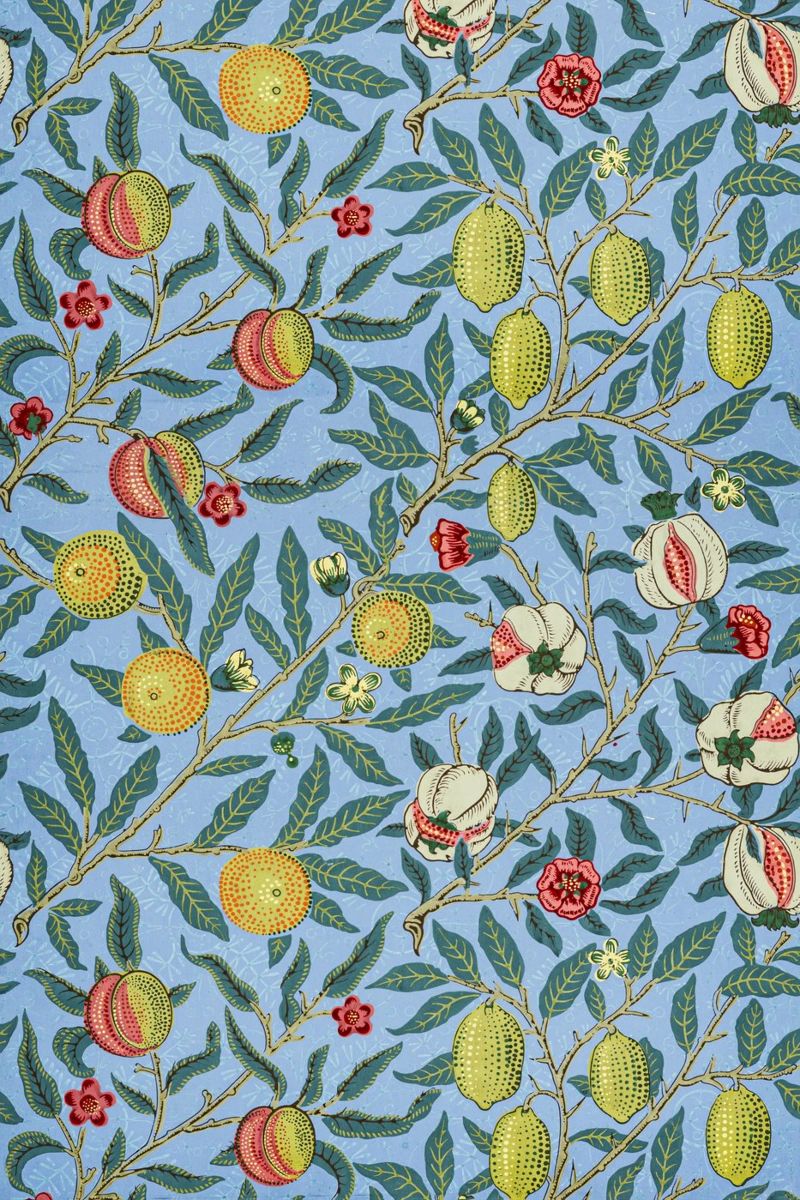 William Morris - Frutta (Melograno) poster da Analic