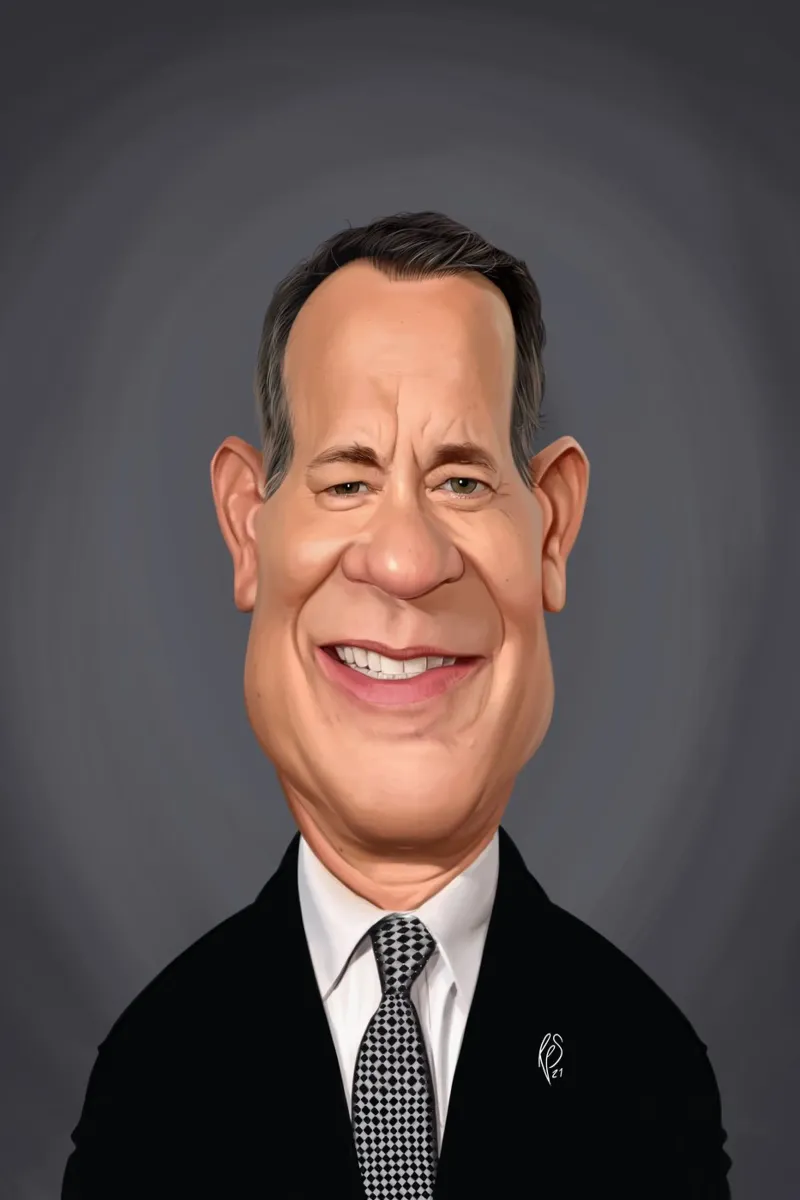 Tom Hanks carta hahnemühle da Rob Art | Illustration