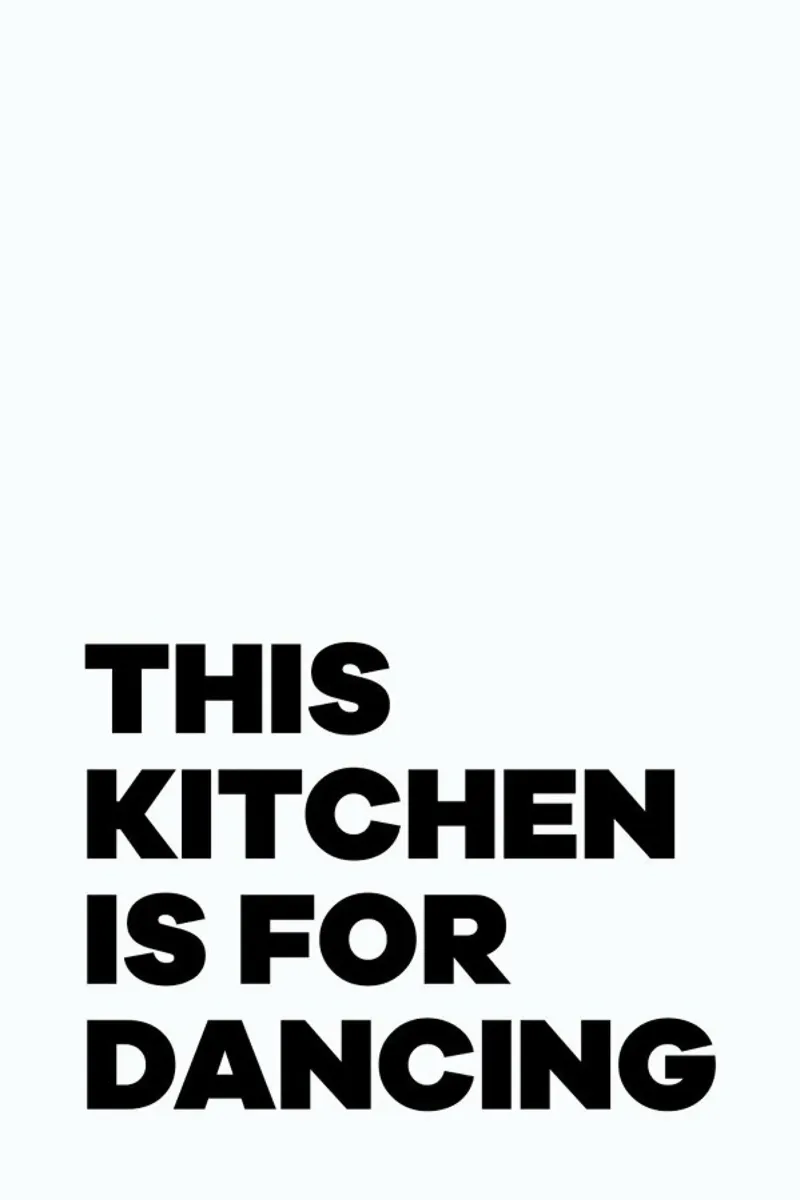 This Kitchen poster met kunststof frame van Studio One