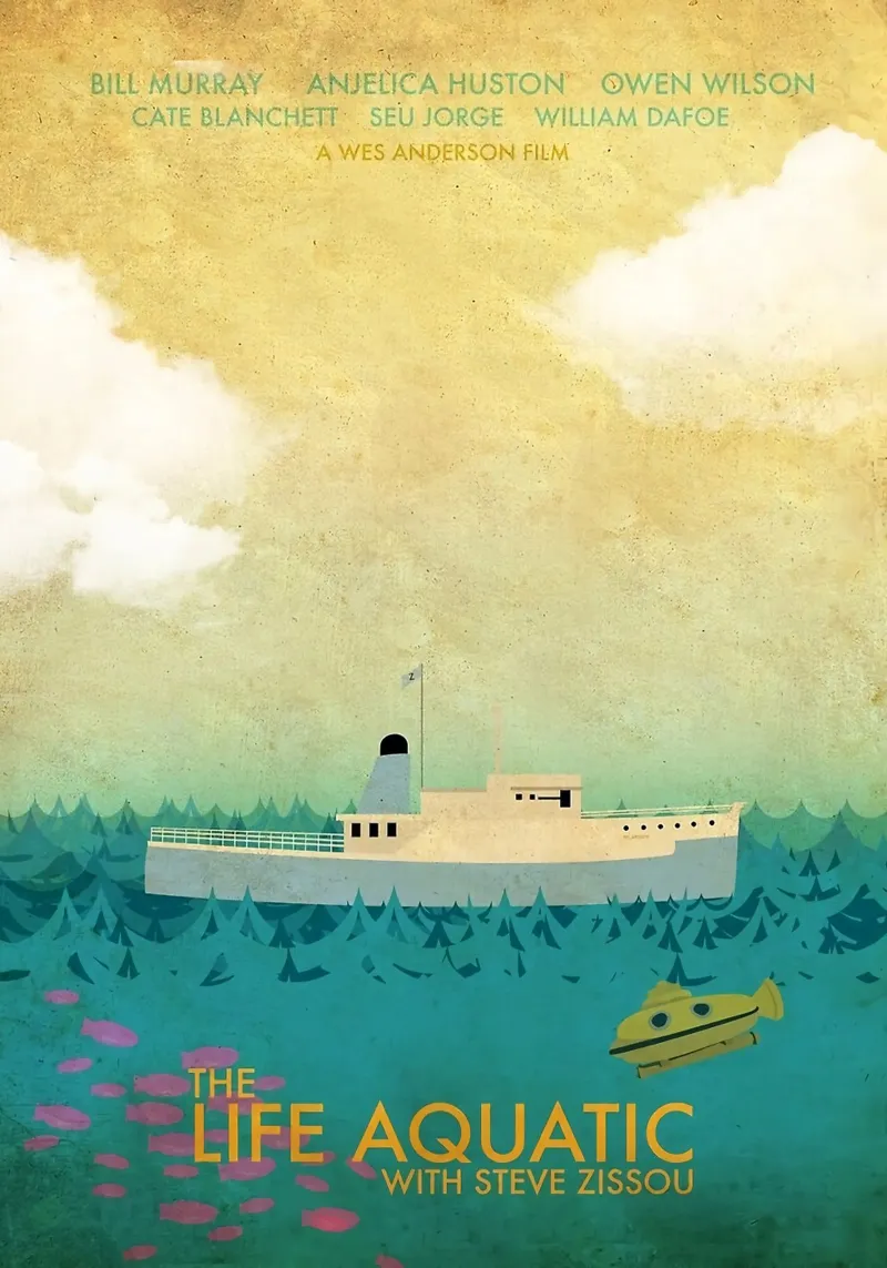The Life Aquatic hahnemühle by Green