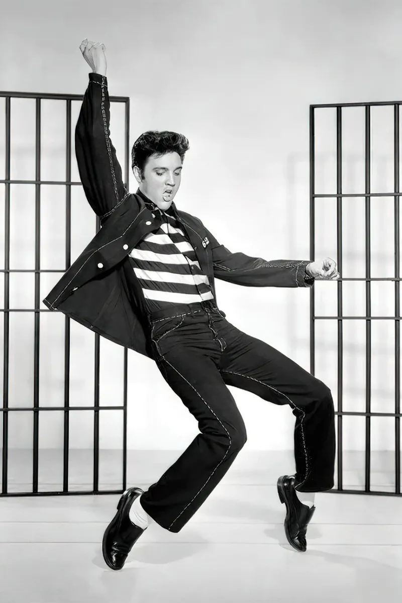 Carcere di Elvis Presley pellicola backlit da Beth Pop Culture