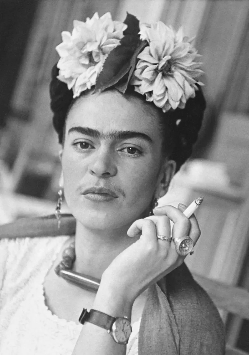 Smoking Frida Kahlo poster da Beth Pop Culture