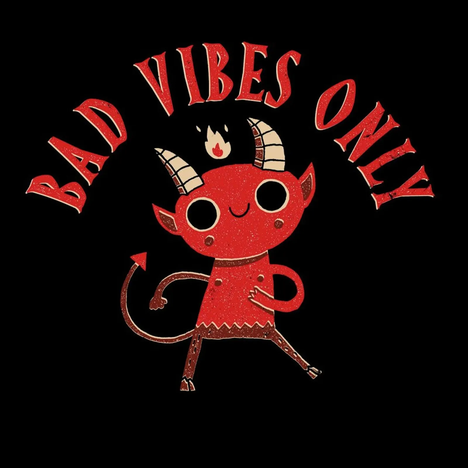 Bad Vibes Only poster da DinoMike
