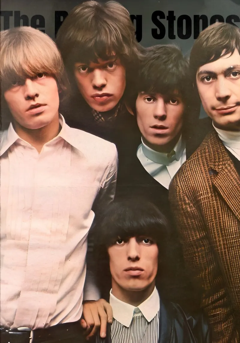 The Rolling Stones 90s pellicola backlit da Low poly art