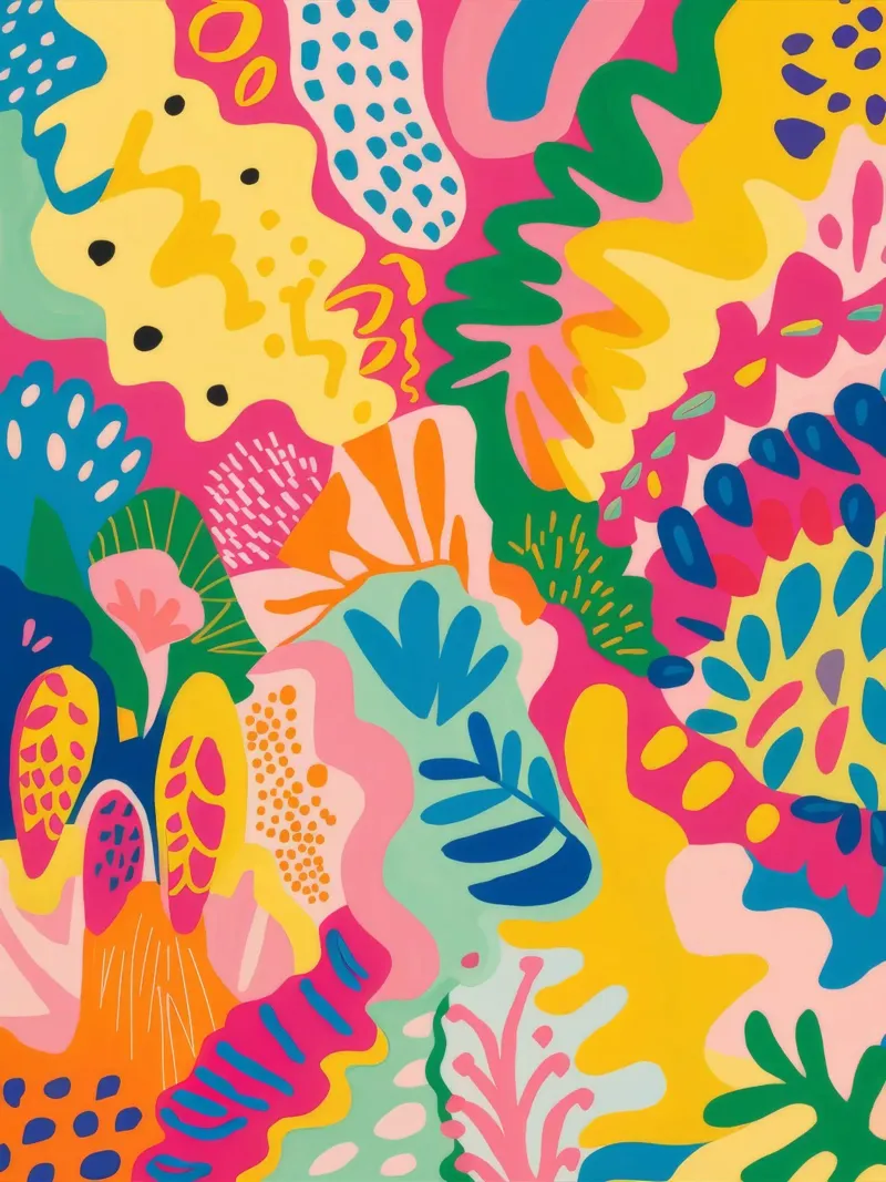 Carnival Garden Ecstasy canvas by Zep Layers