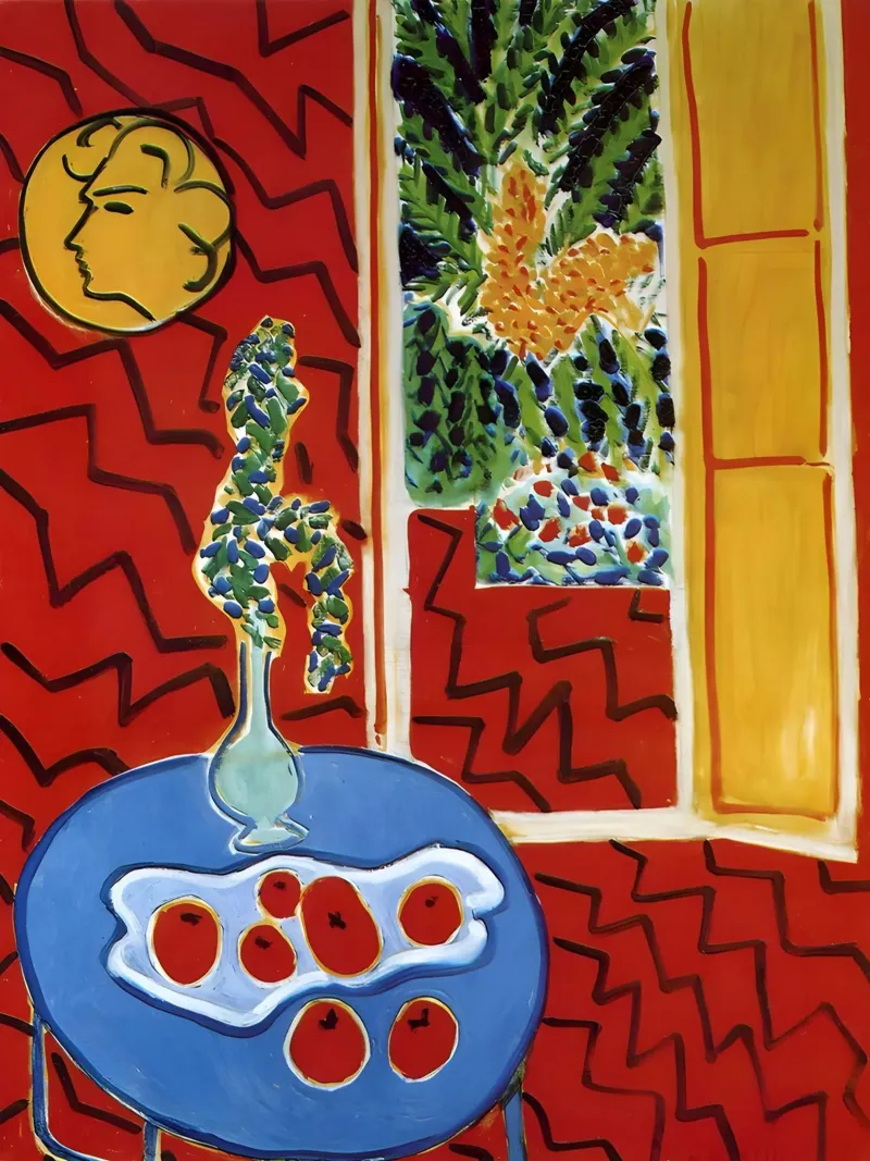 Matisse Red Impression pellicola backlit da Vonda Shop