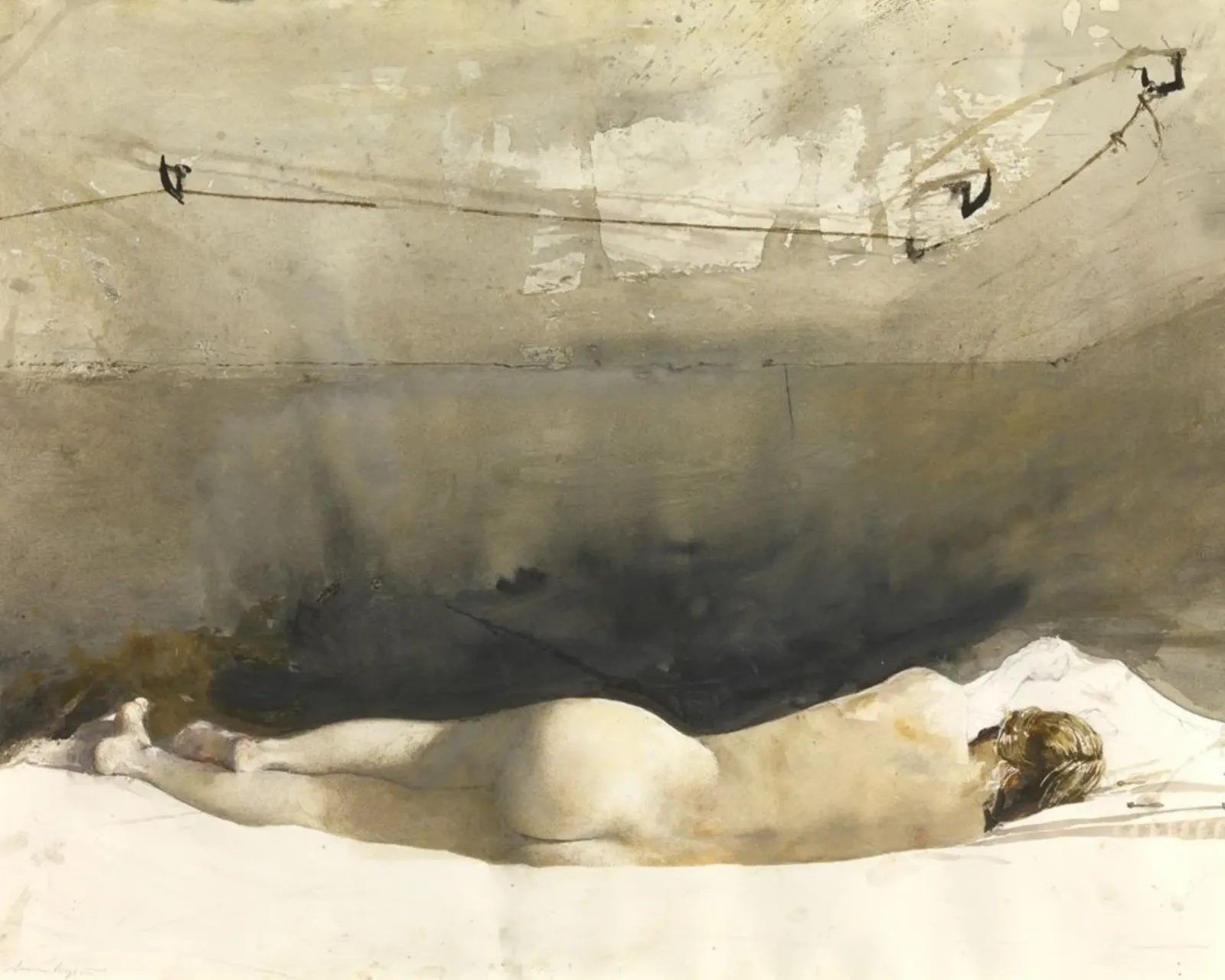Andrew Wyeth Barack pellicola backlit da Classicprint