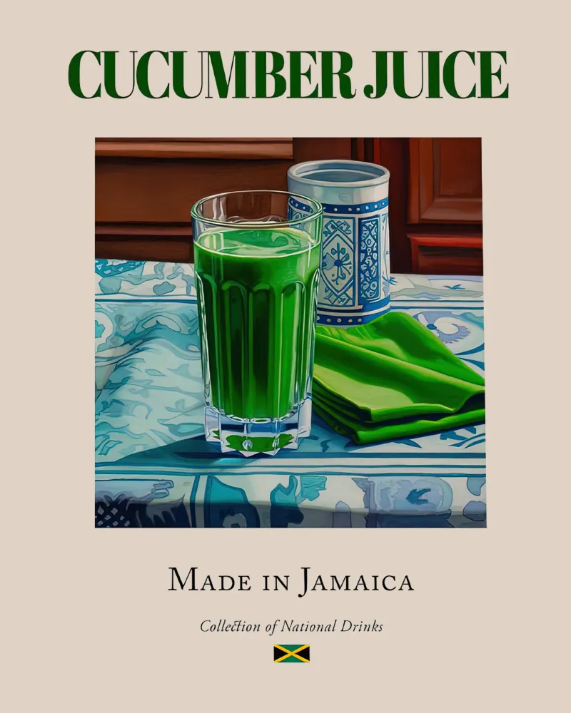 Cucumber Juice alu-dibond by muench benjamin