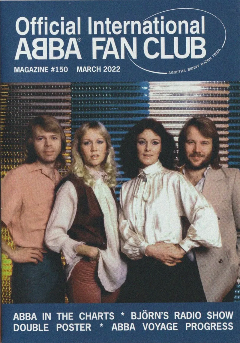 Il revival in vinile degli ABBA poster con telaio in plastica da buky