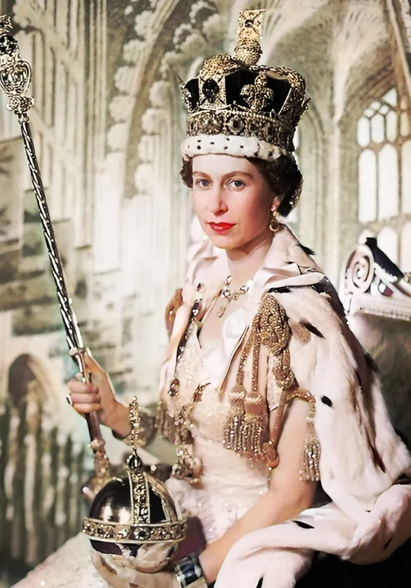 Queen Elizabeth acrylic glass by BlogSawoo