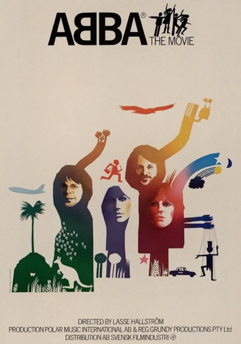 ABBA's Retro Symfonie canvas van buky