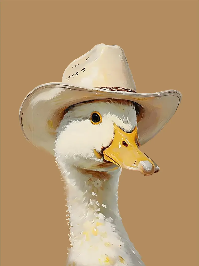 Cowboy Duck pellicola backlit da Attaboy Dsgn