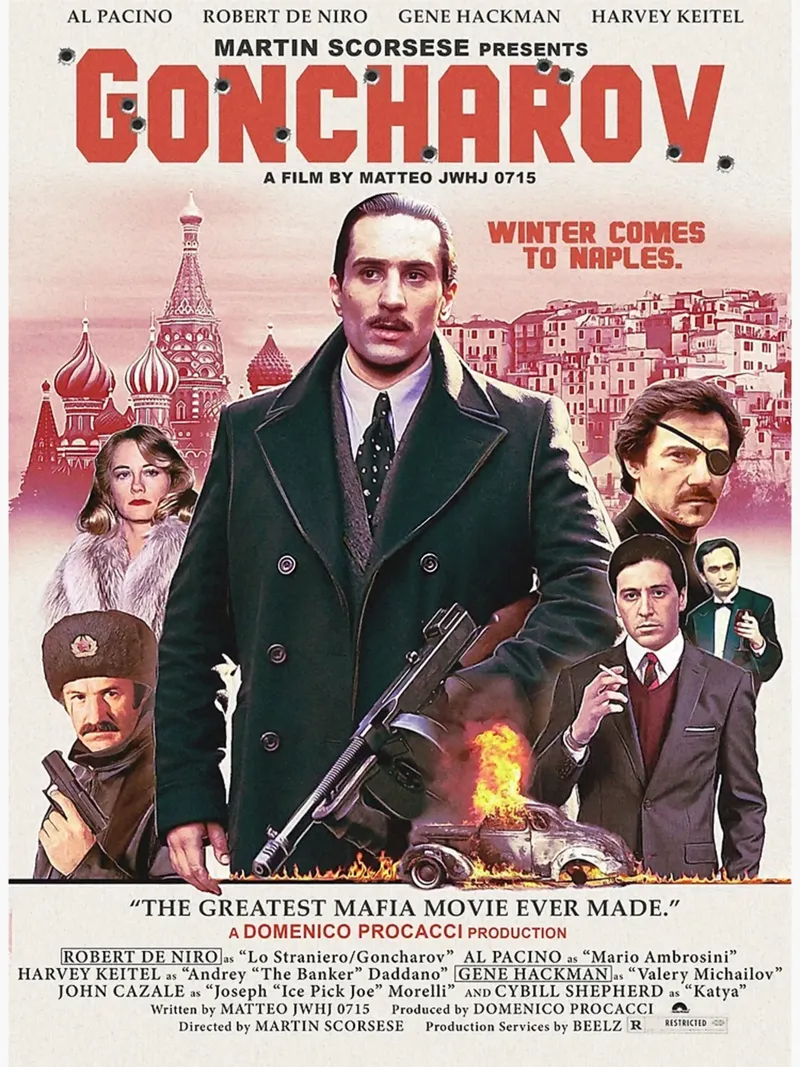 Goncharov Meme Movie pellicola backlit da Attaboy Dsgn