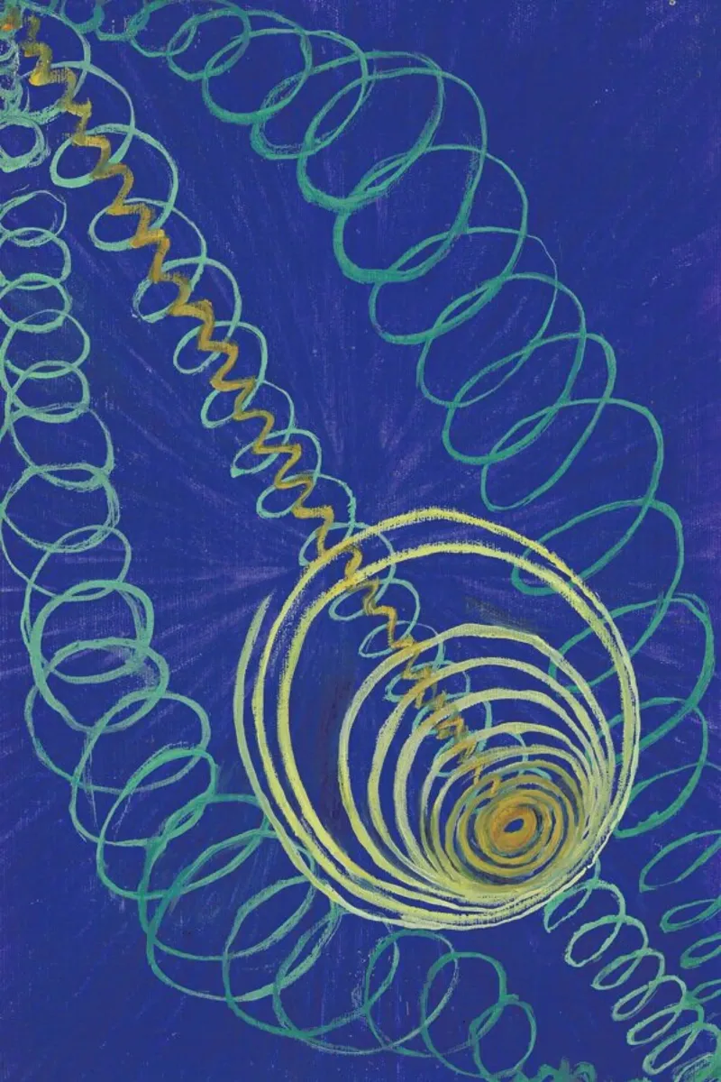 Hilma af Klint - Primordial Chaos, No. 16 III poster da Vintage by JUNIQE