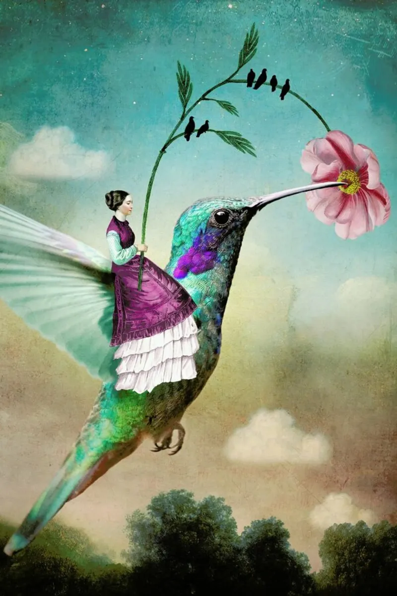 6 of Wands carta hahnemühle da Catrin Welz-Stein