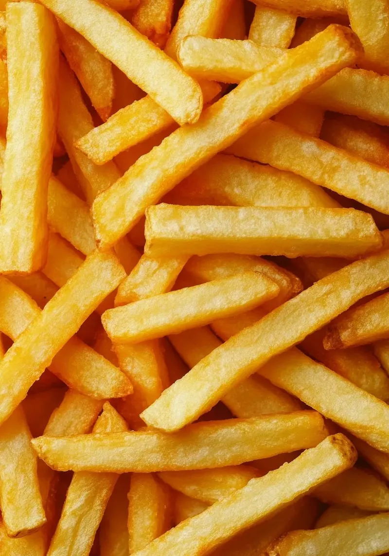 patatine fritte pellicola backlit da Luke Yaeger