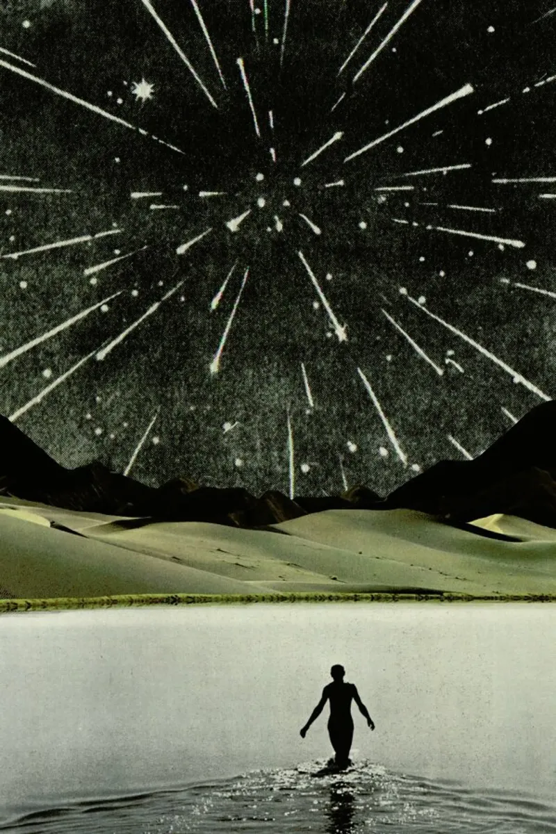 the last rain poster con telaio in legno da Sammy Slabbinck