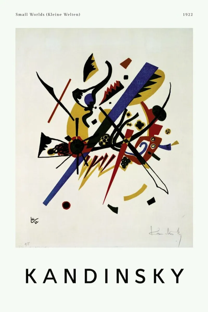 Kandinsky - Small Worlds pellicola backlit da ARTOTHEK