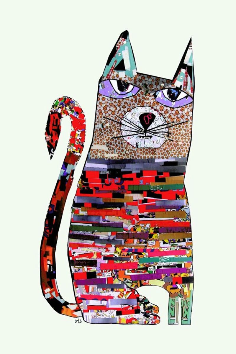 pepper cat poster by Brian Buckley