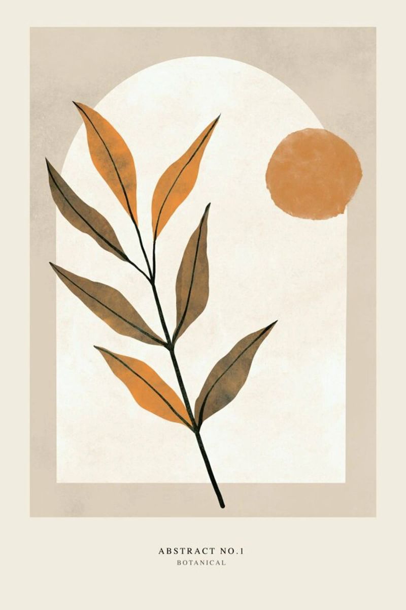 Botanical Poster von Graphite