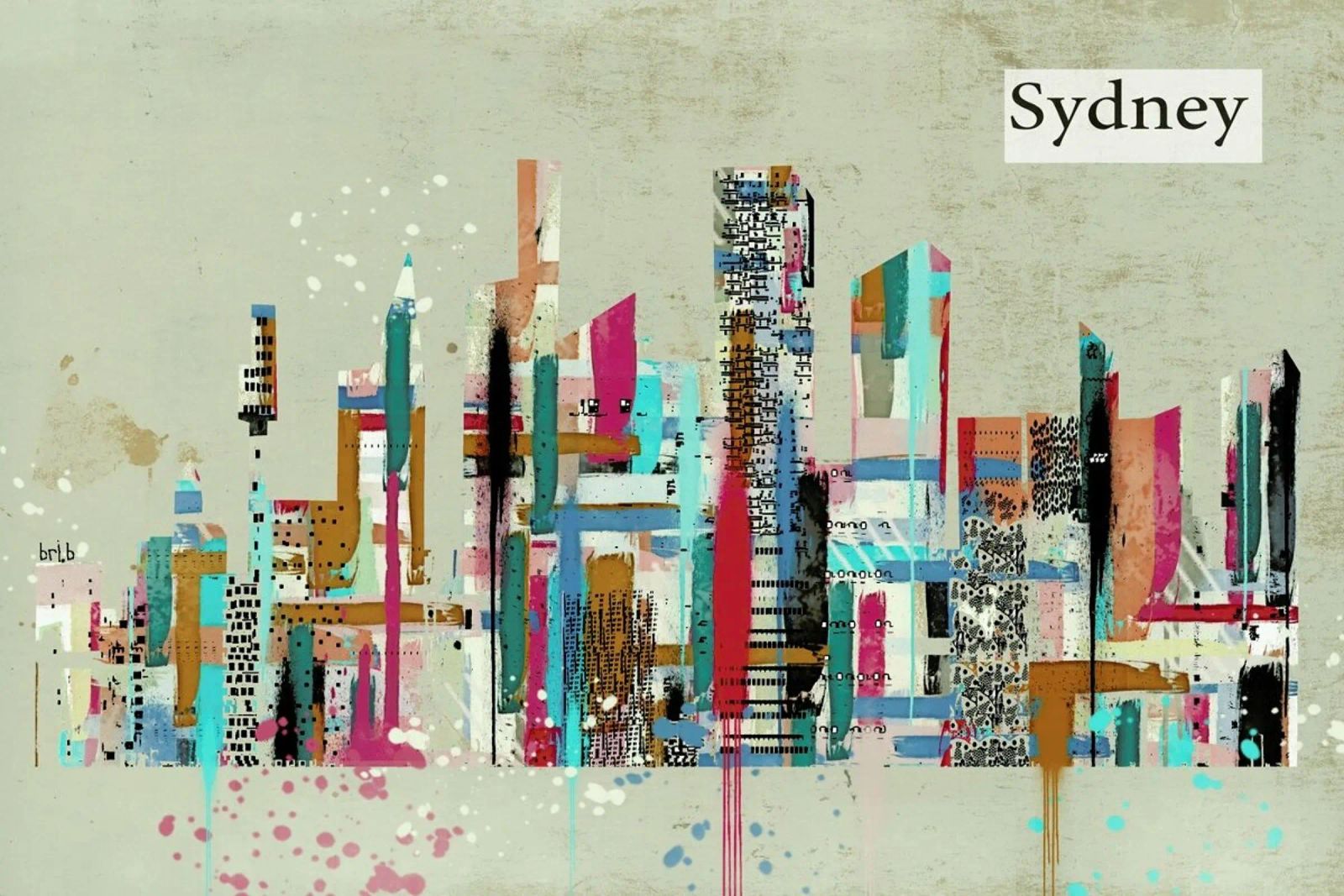 sydney Leinwand von Brian Buckley
