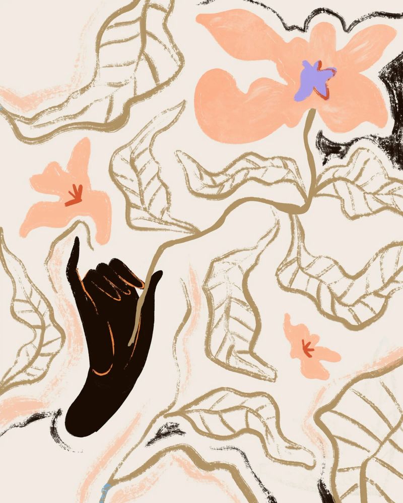 Le Fleur poster by Arty Guava
