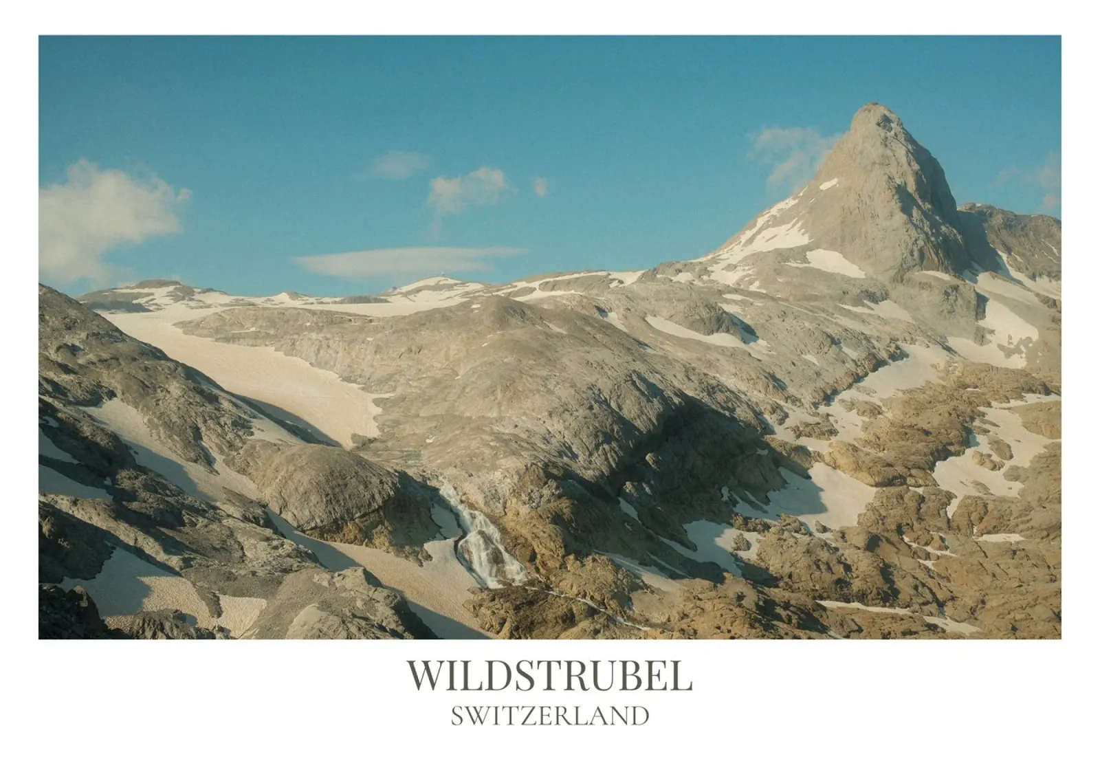 Wildstrubel II: Switzerland backlit film by FujiFrames