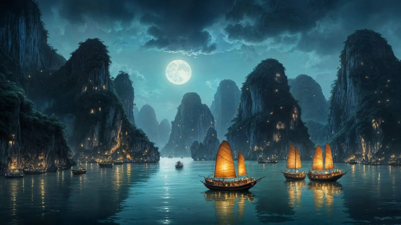 Baia di Ha Long alluminio dibond da Wild Beauty