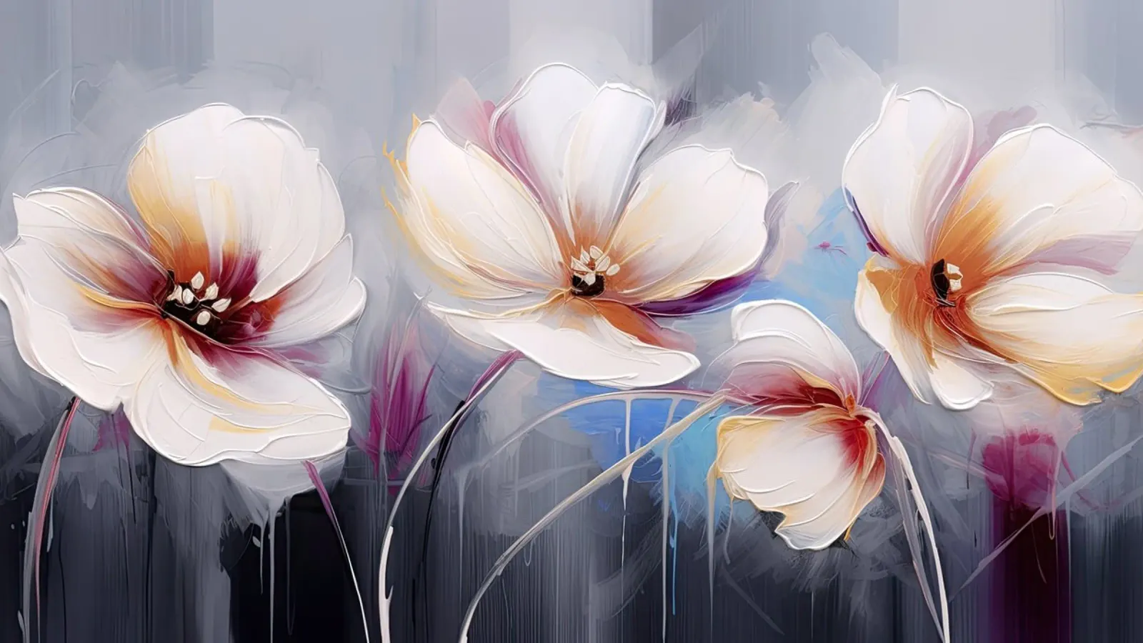 I fiori pellicola backlit da Imagine
