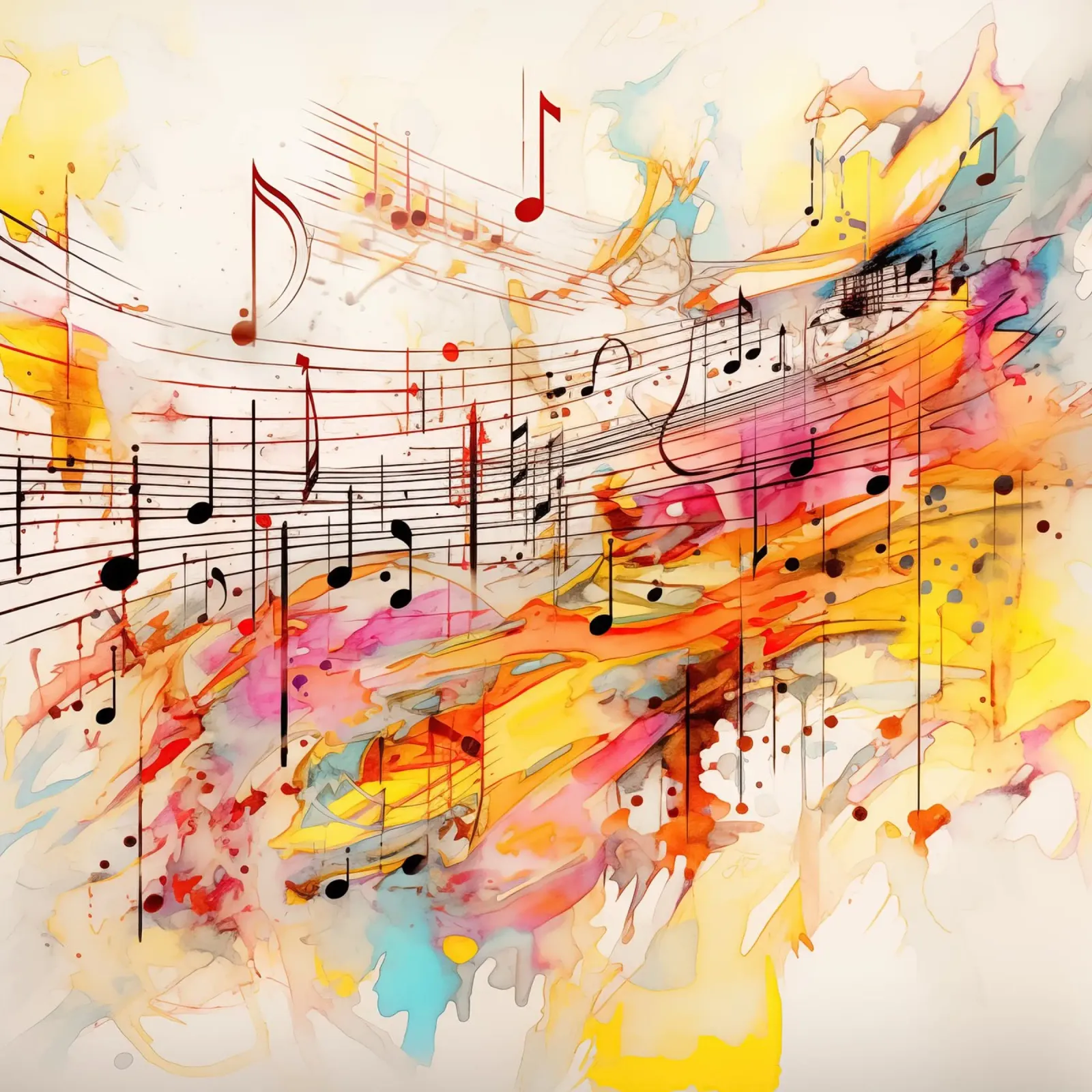 Music poster with wooden frame by Imagine