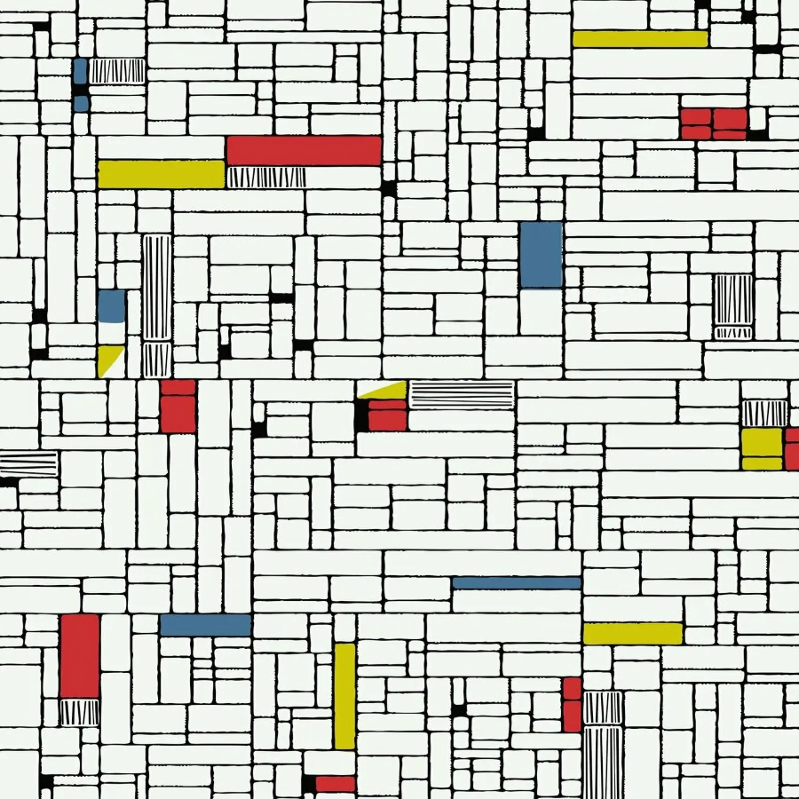 Computer Graphic primary colours pellicola backlit da Hemingway Design