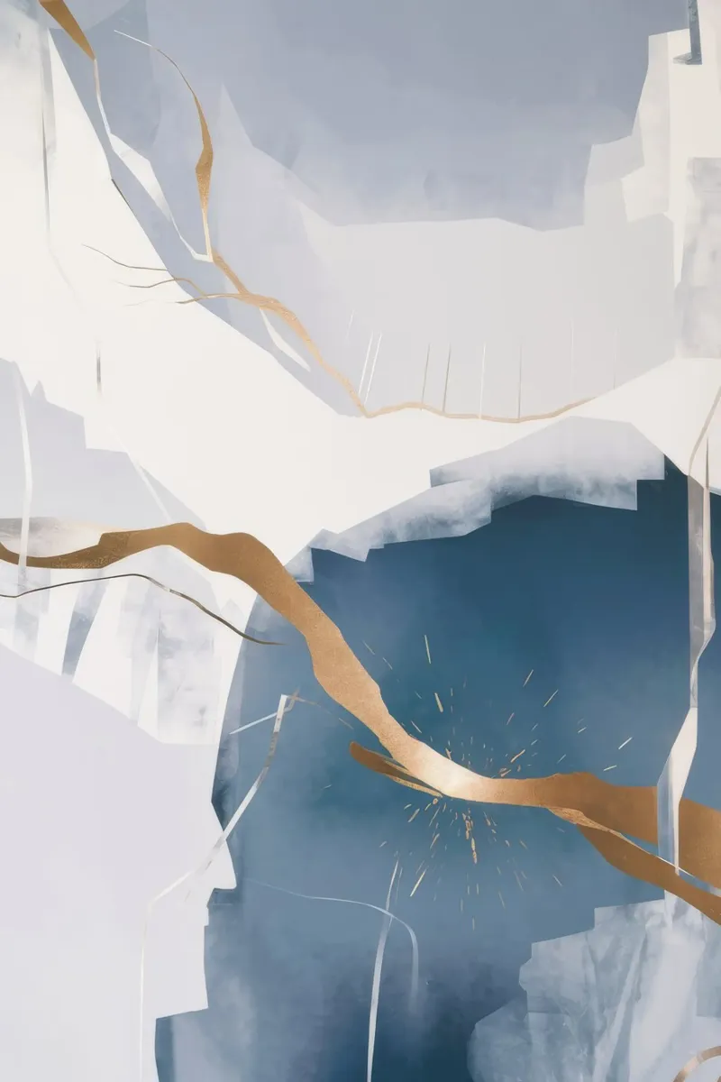 Frost Line Break canvas by Monarch Arc