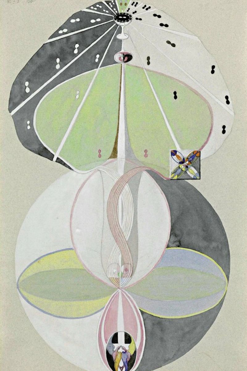 Hilma af Klint - Tree of Knowledge III poster by Vintage by JUNIQE