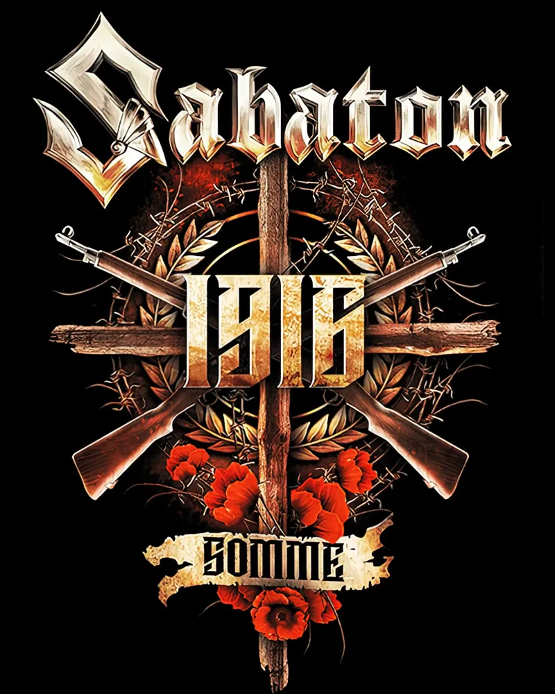 Merchandising della band - Sabaton EU Tour 2023 Somme 1916 poster da Band Merch