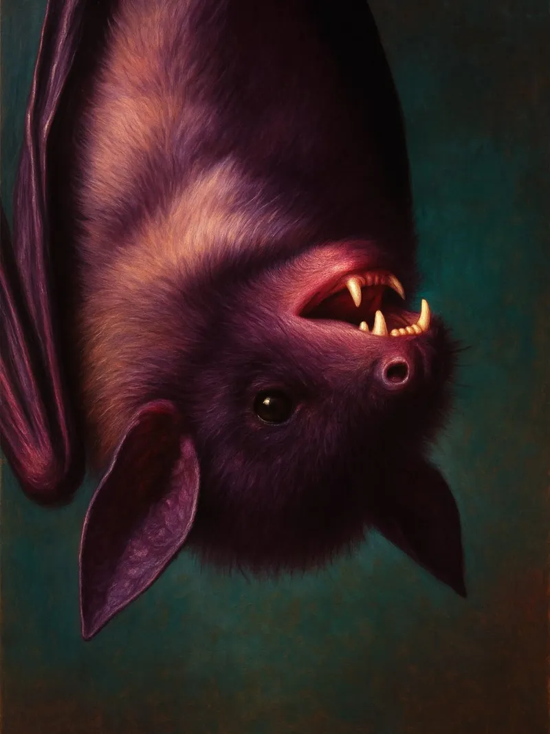 Chauve-souris effrayante panneau forex de Rawghenee