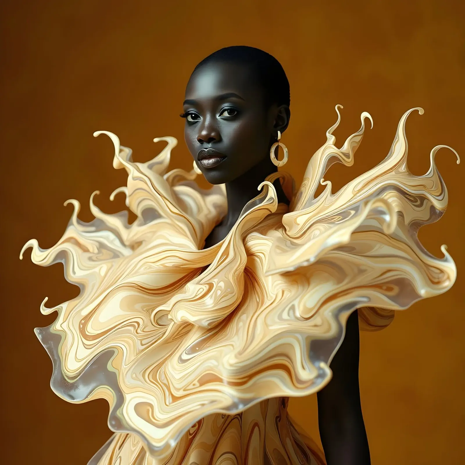 Abito da latte per stupire carta hahnemühle da Anita's Dream