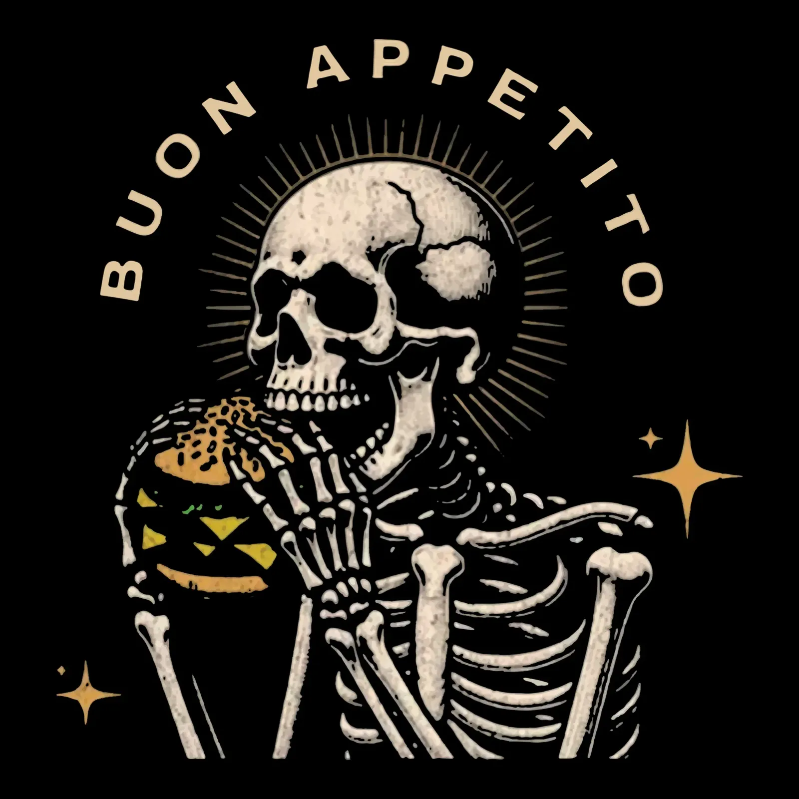 Buon Appetito pellicola backlit da Gunawan Rb