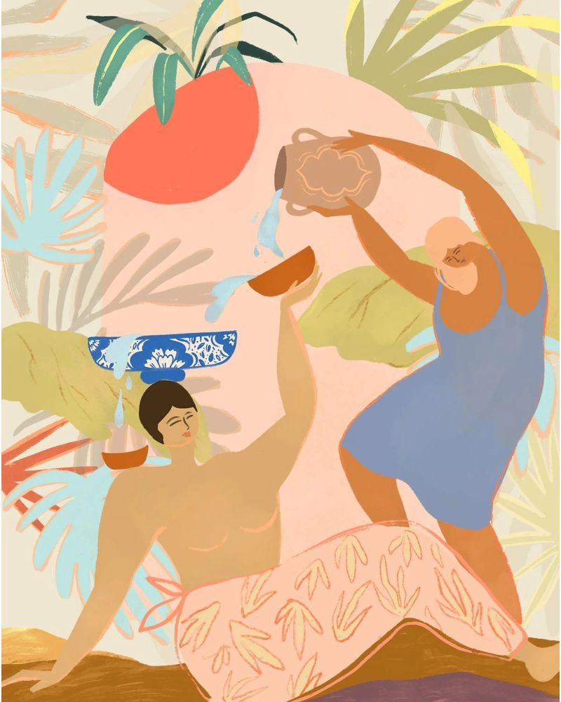 Water Play poster de Arty Guava