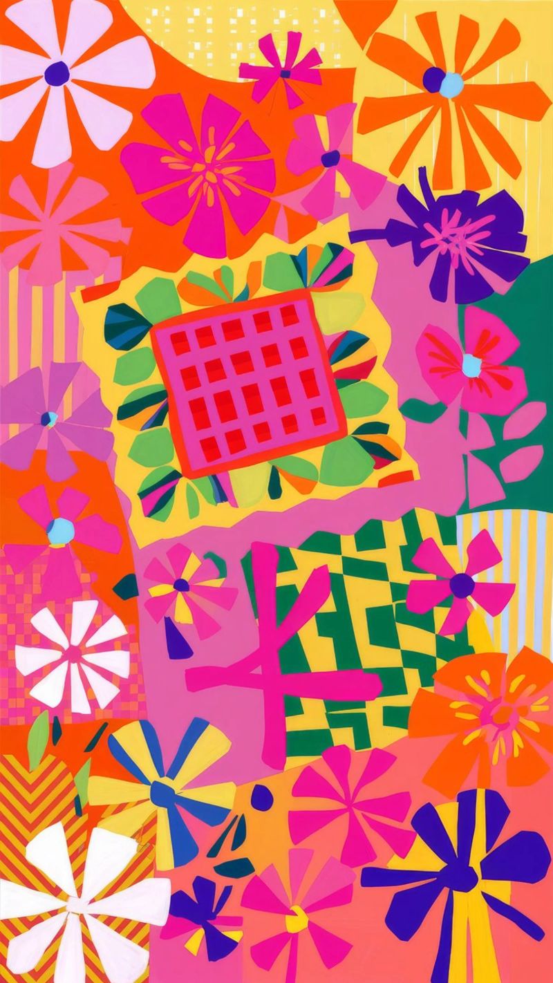 Blumensteppdecke Cheer Poster von Zep Layers