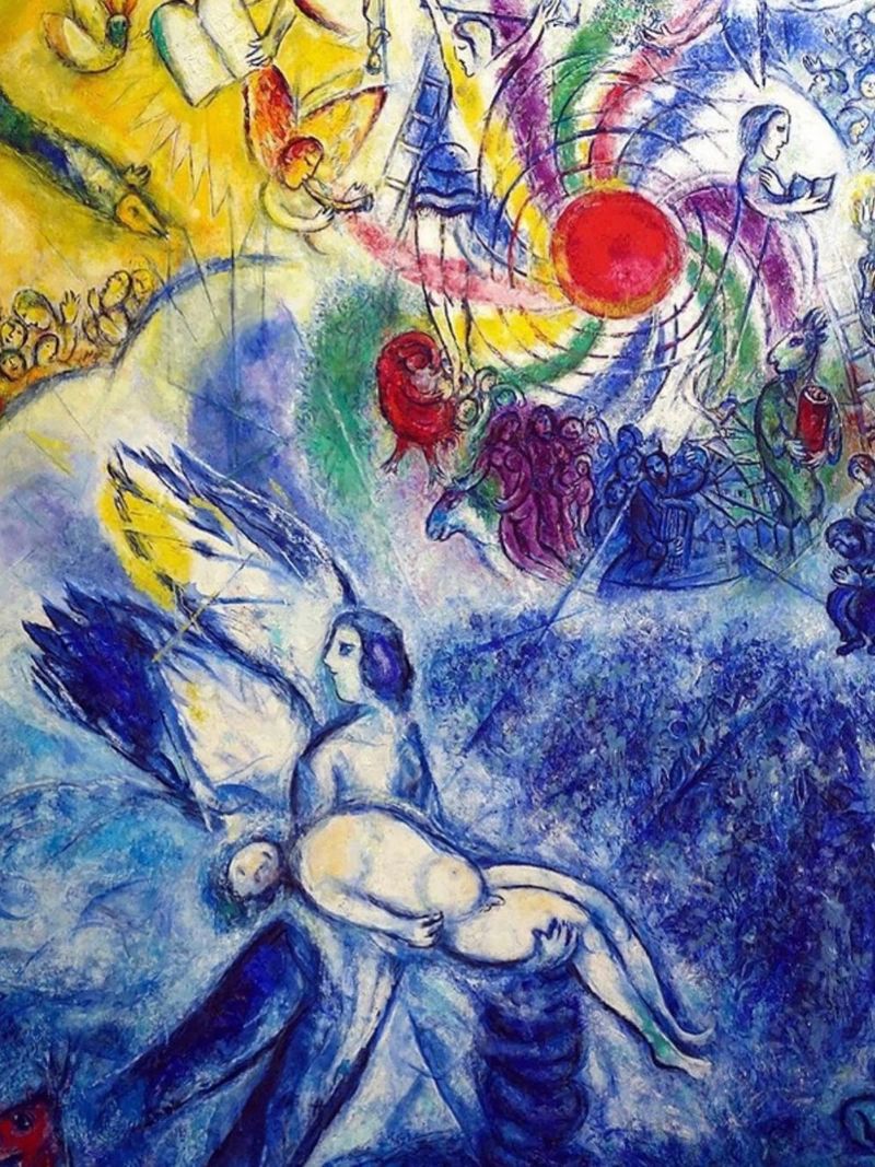 Marc Chagall LA CRÉATION DE L'HOMME 1956-1958 poster de DuncanBennett shop