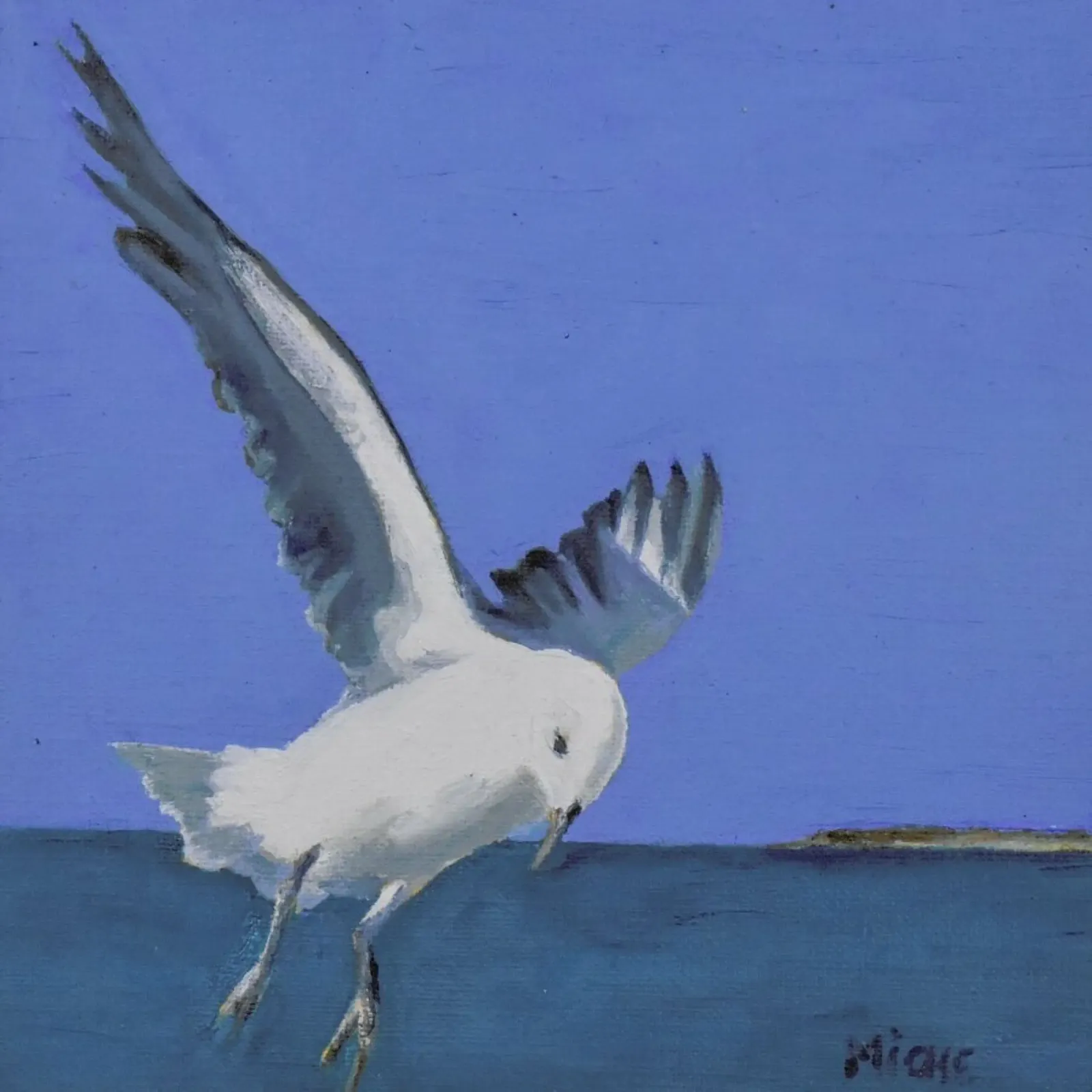 Freedom Over Robben Island III pellicola backlit da Miche Watkins