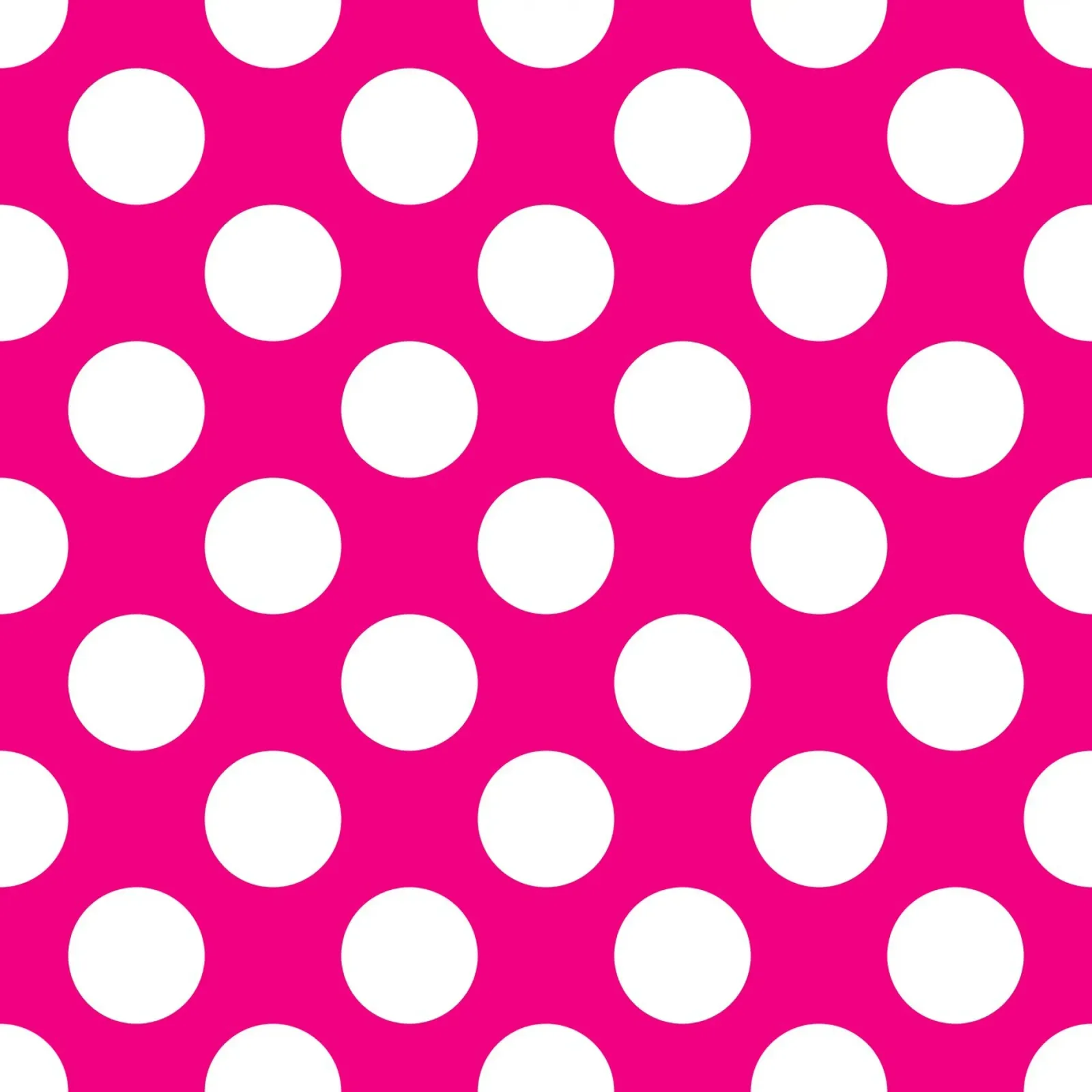 Polka Dots in Fuchsia Pink hahnemühle by Happy Littles