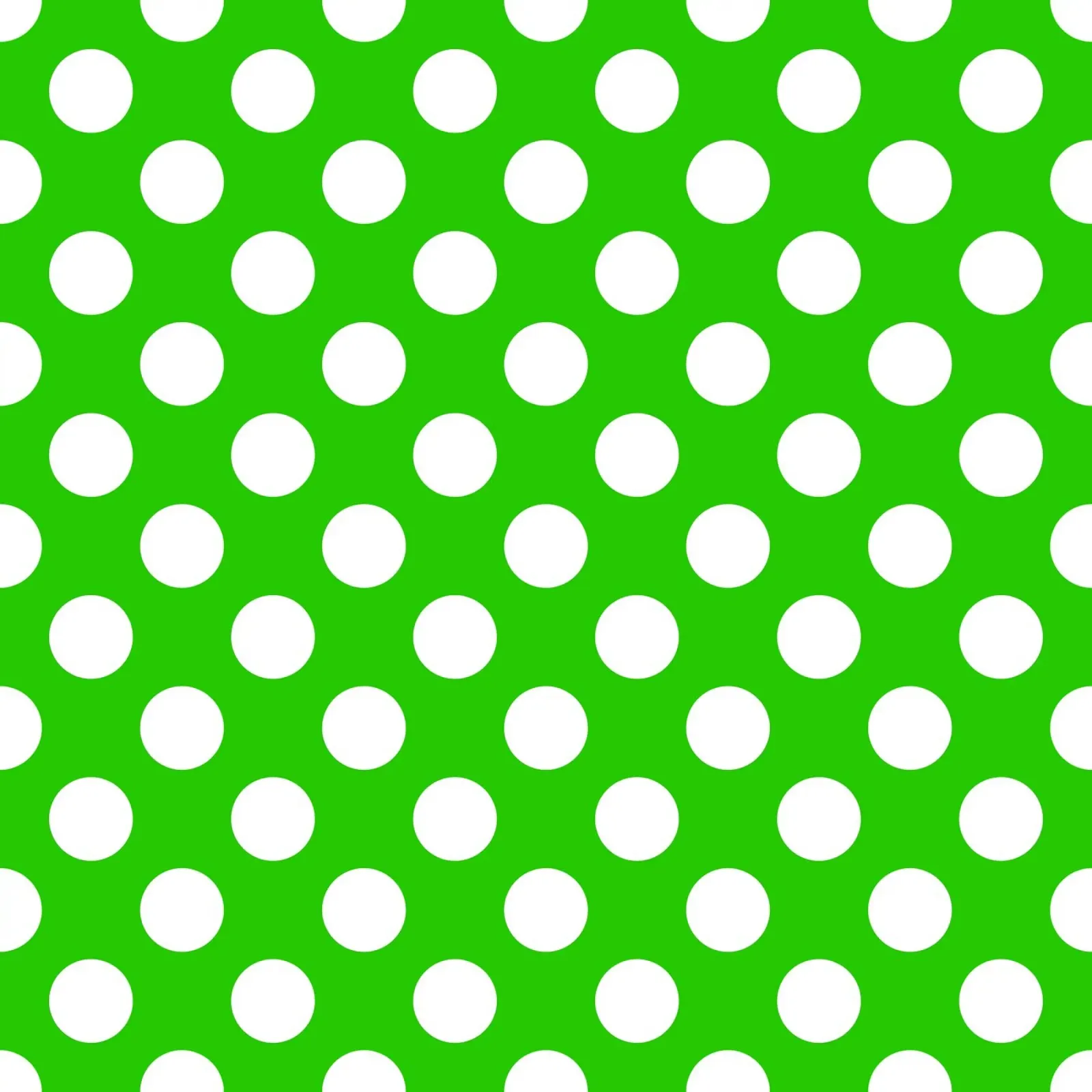 Polka Dots in Green canvas by Happy Littles