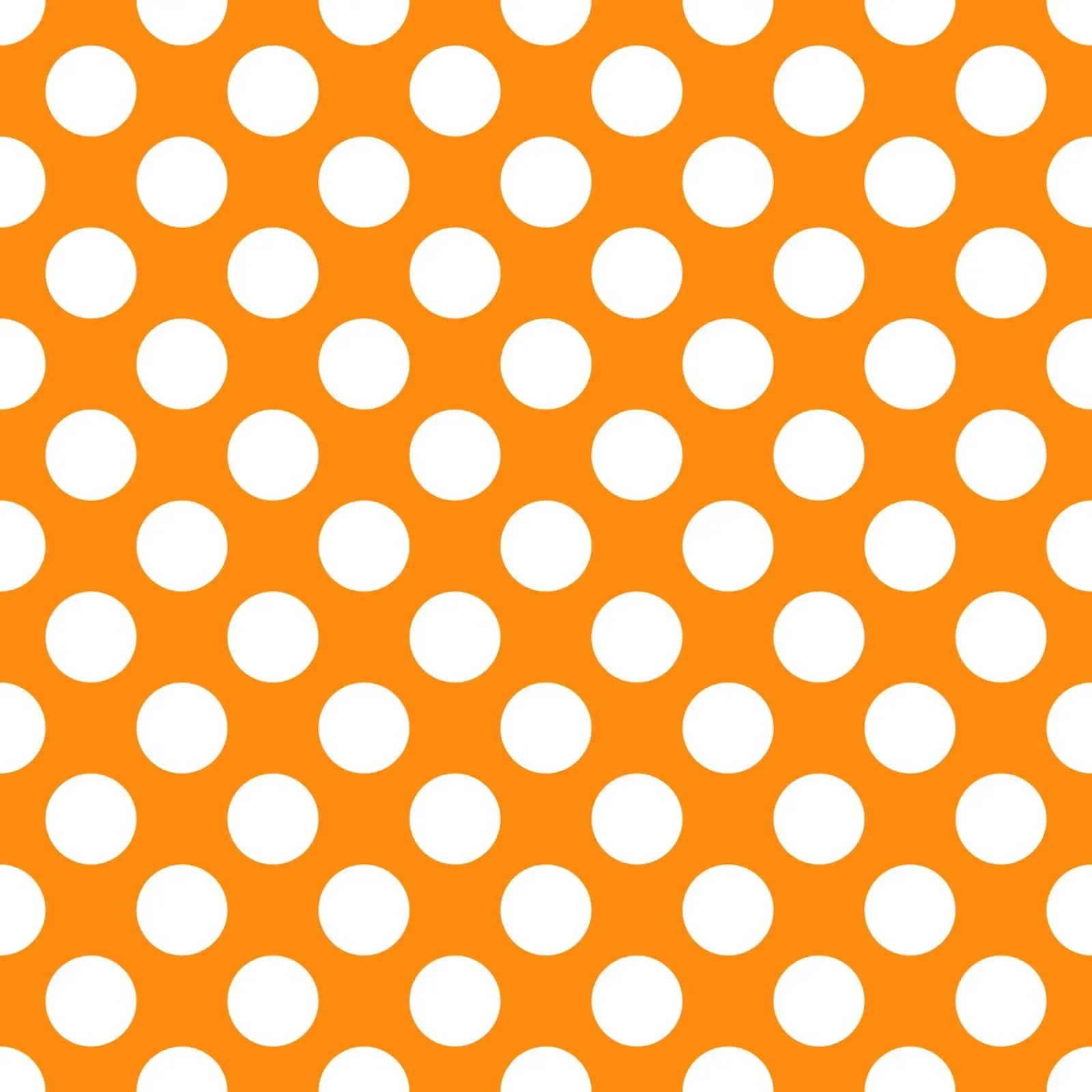Polka Dots in Tangerine Hahnemühle von Happy Littles