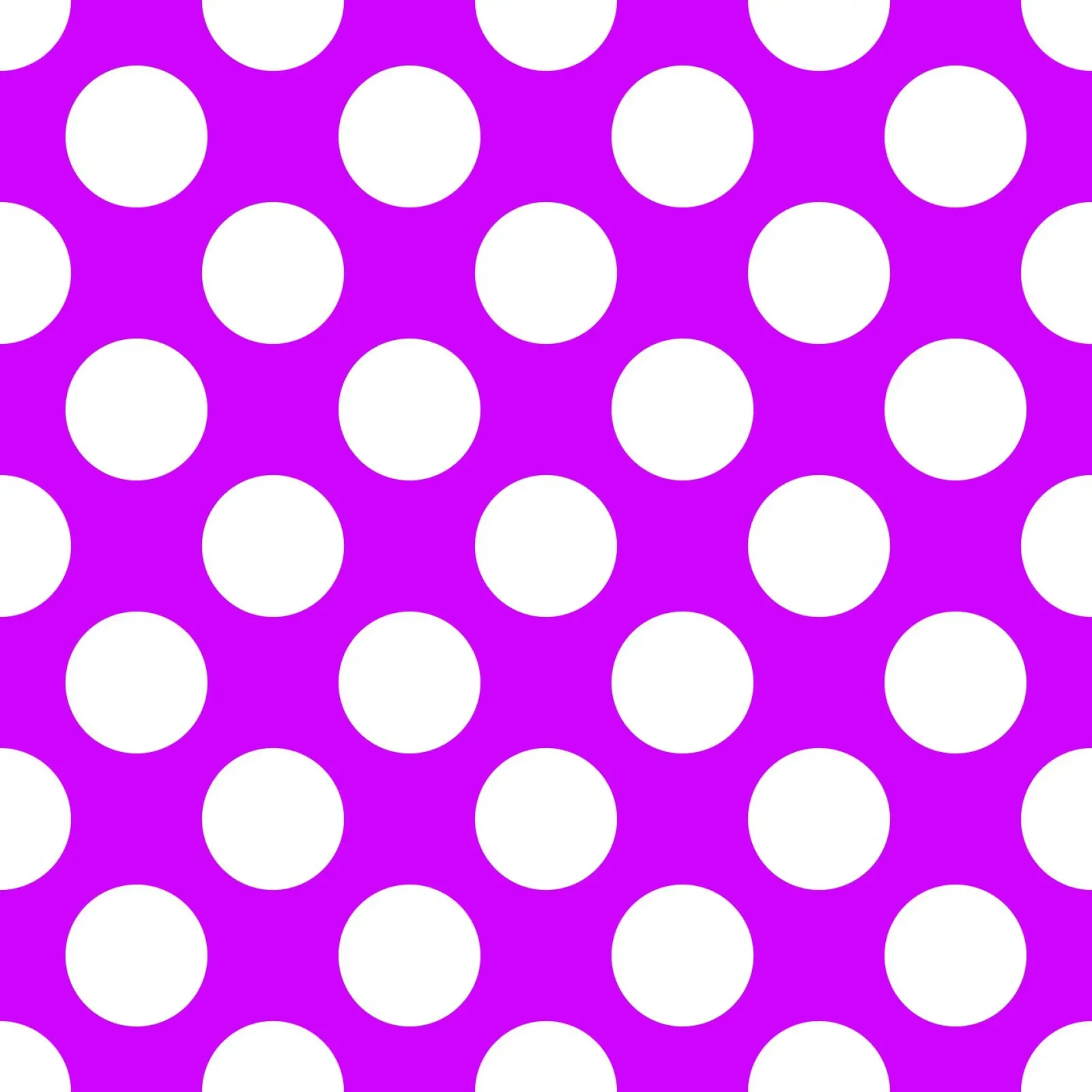 Pois in viola vibrante poster con telaio in plastica da Happy Littles