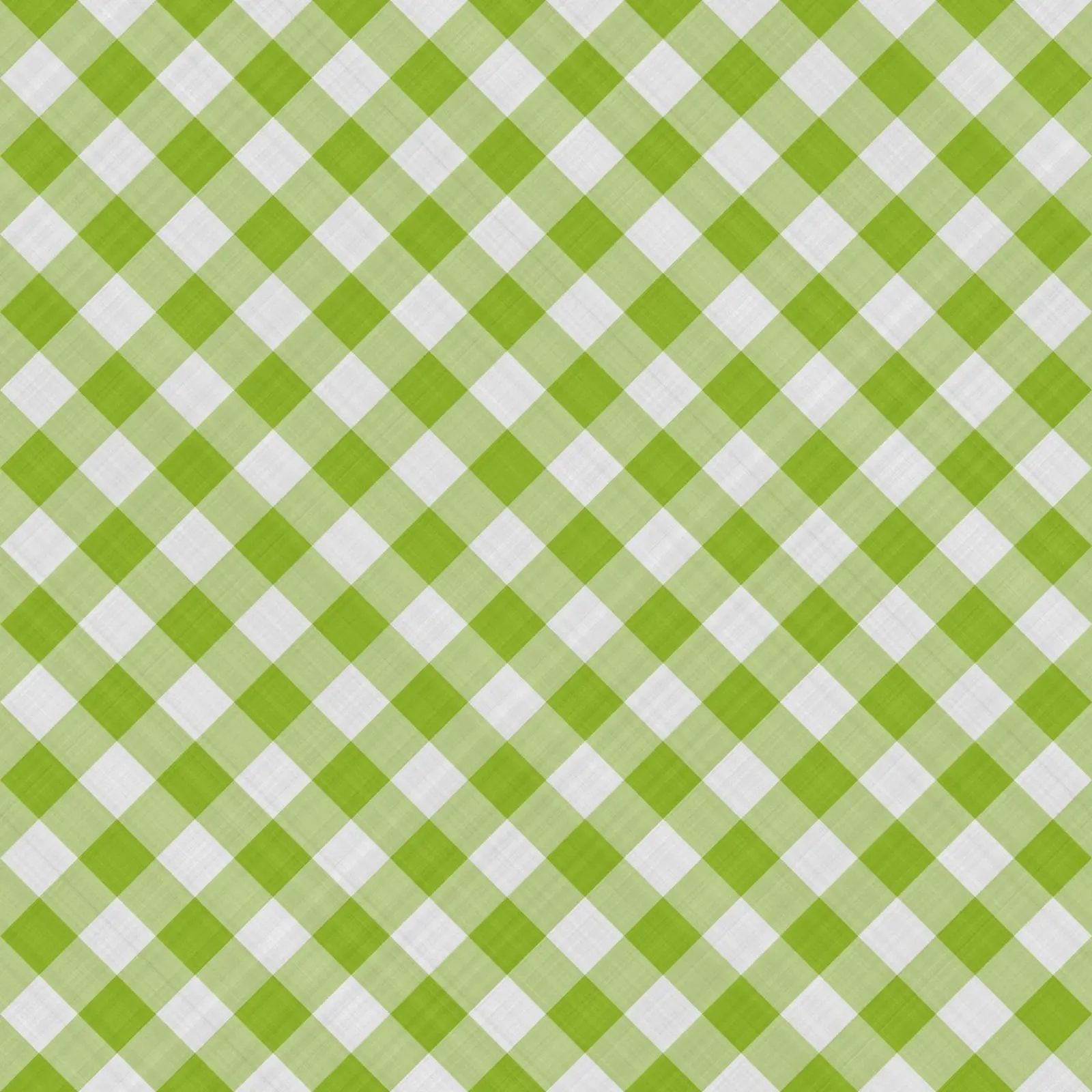 Gingham in verde pellicola backlit da Happy Littles