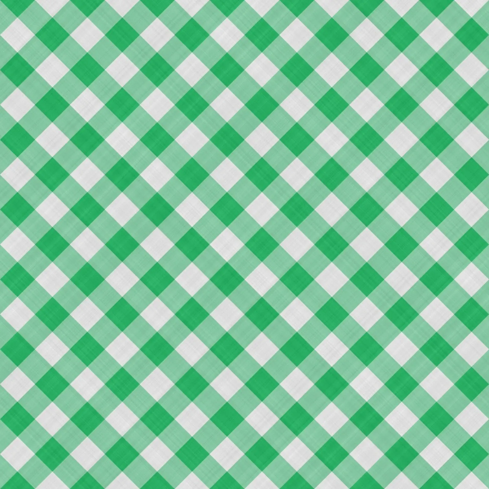 Gingham in verde foglia pellicola backlit da Happy Littles