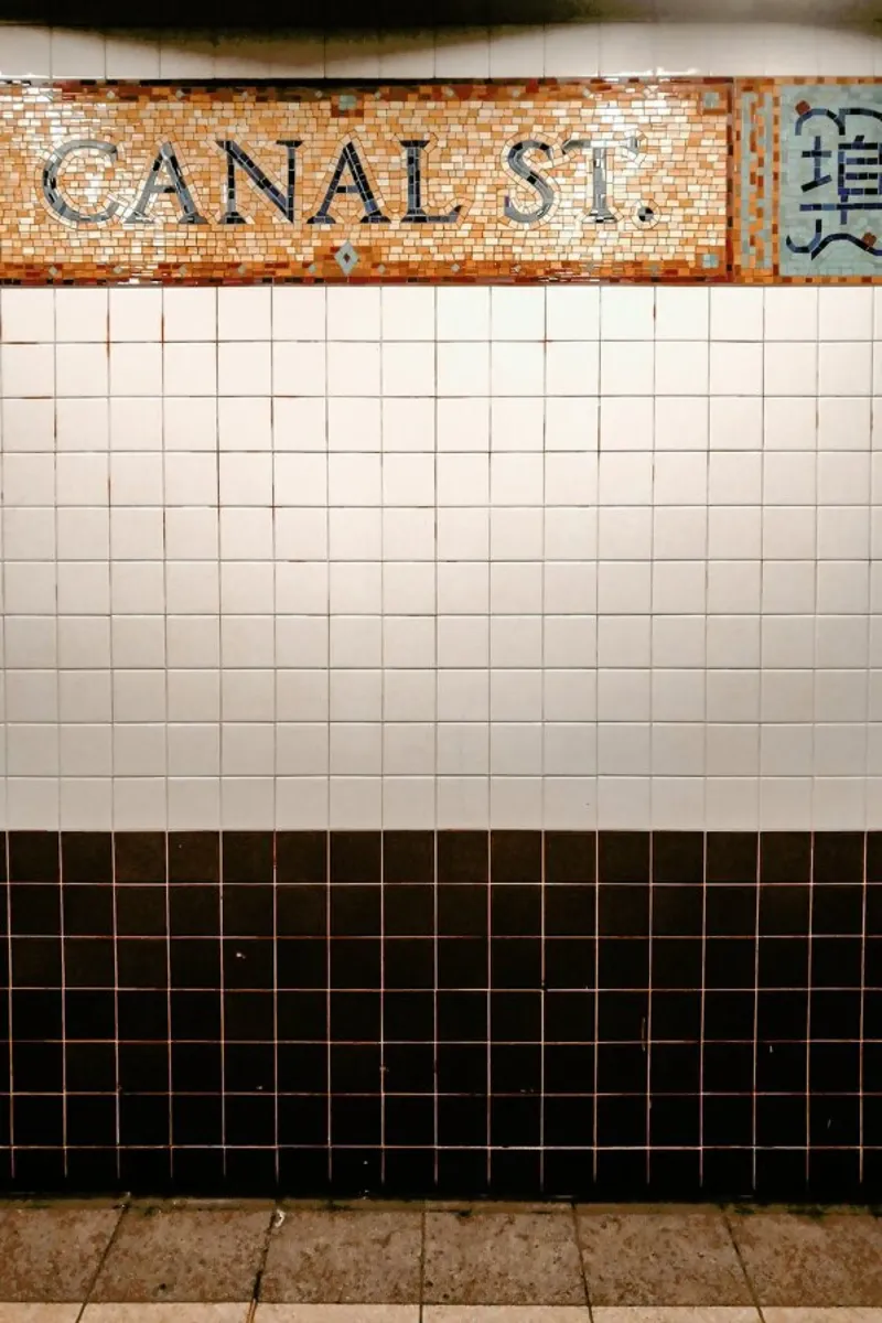 New York no.8 poster con telaio in plastica da Froilein Juno